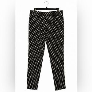 Talbots
Women’s Size 8
Chatham Polka Dot Dress Pants – Black with White Dots